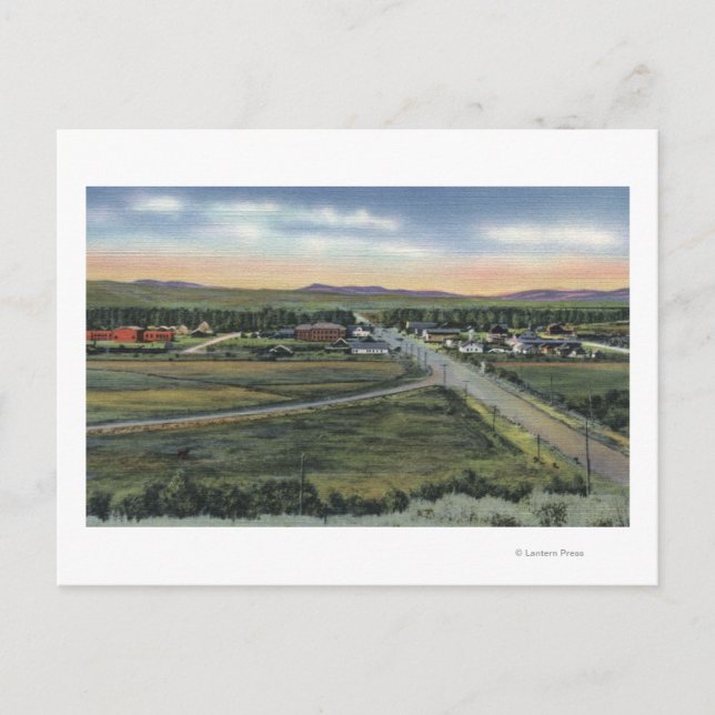 Pinedale, WY - County Seat of Sublette County Vykort (Framsida)