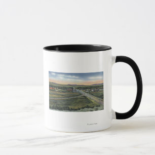 Pinedale WY - länet placerar av Sublette County Mugg