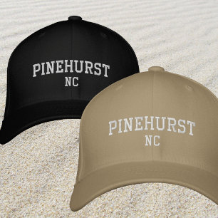 Pinehurst North Carolina NC semesterklänning på st Broderad Keps