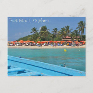 Pinel Island St Martin SXM Vykort