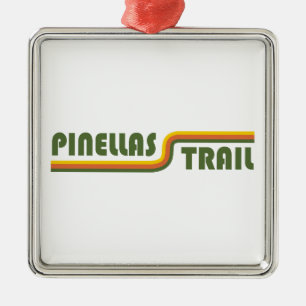 Pinellas Trail Florida Julgransprydnad Metall