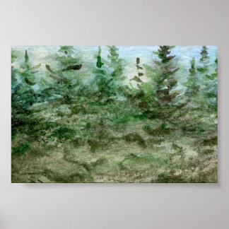 Pinescape Mini-Poster Poster