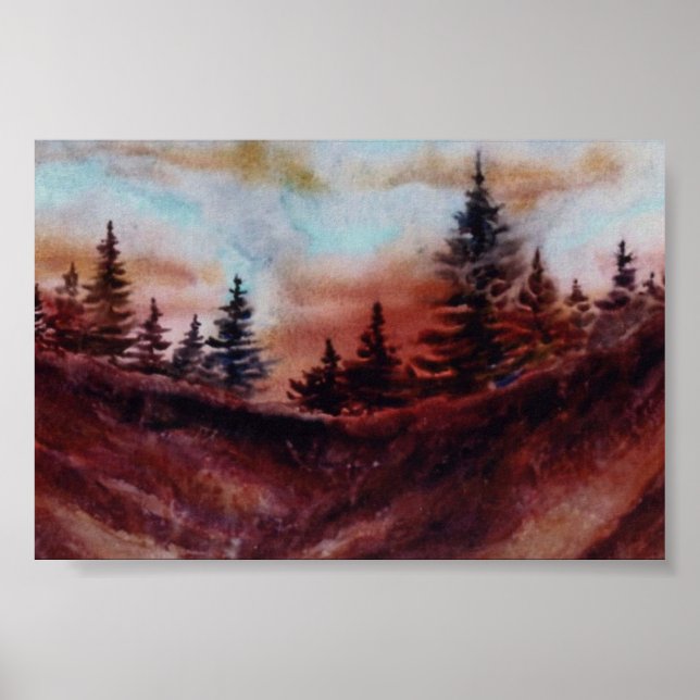 Pinescape Mini-Poster Poster (Framsidan)
