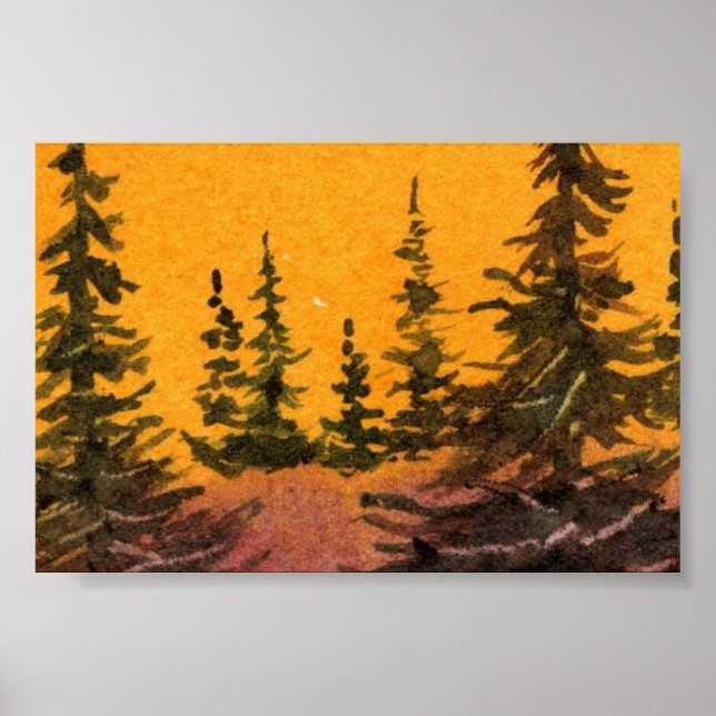 Pinescape Mini-Poster Poster (Framsidan)