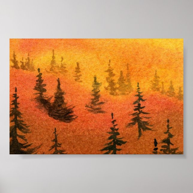 Pinescape Mini-Poster Poster (Framsidan)