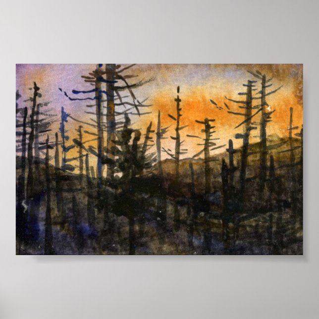 Pinescape Mini-Poster Poster (Framsidan)