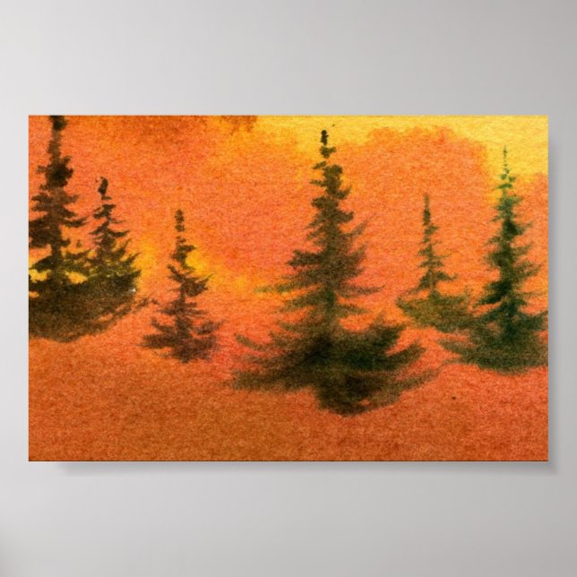 Pinescape Mini-Poster Poster (Framsidan)