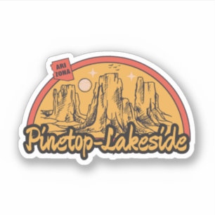 Pinetop-Lakeside, Arizona  Klistermärke Klistermärken