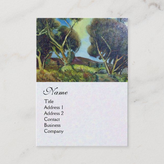 PINEWOOD I TUSCANY VISITKORT (Framsida)