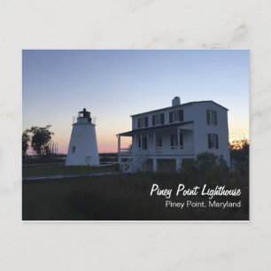 Piney Point Lighthouse-vykort Vykort