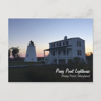 Piney Point Lighthouse-vykort Vykort