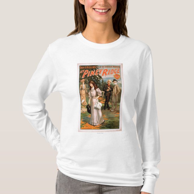 Piney Ridge "Idyl av de Tennessee bergen ", T-shirt (Framsida)