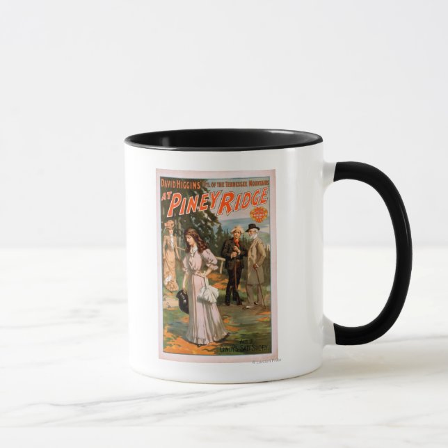 Piney Ridge ’Idyl of the Tennessee Mountains’ Mugg (Höger)