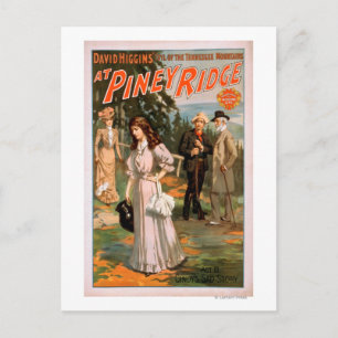 Piney Ridge ’Idyl of the Tennessee Mountains’ Vykort