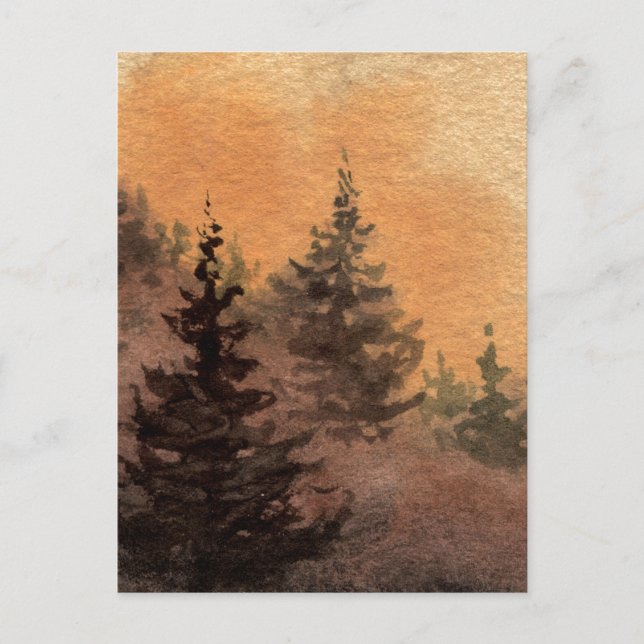 "Piney Slope"-vykort för Land-vägar Vykort (Framsida)