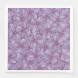 Pineywood Geranium Seamless Mönster Pappersservett