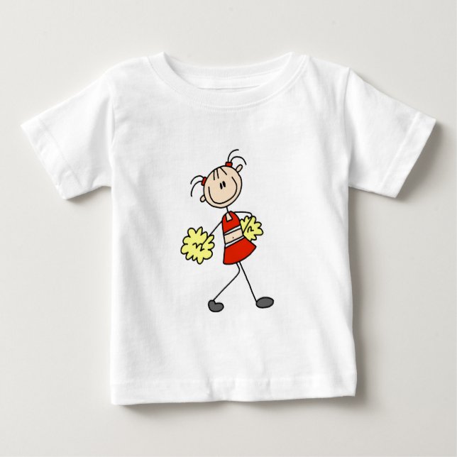 Pinfigure T-shirts och presenter för Cheerleading (Framsida)
