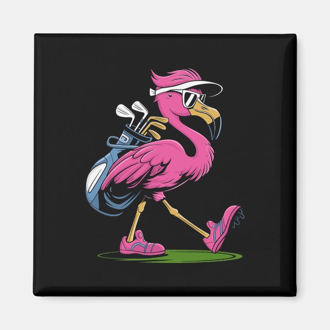 Ping Flamingo Golf Solglasögon Kvinna Damer Män Go Magnet (Framsidan)