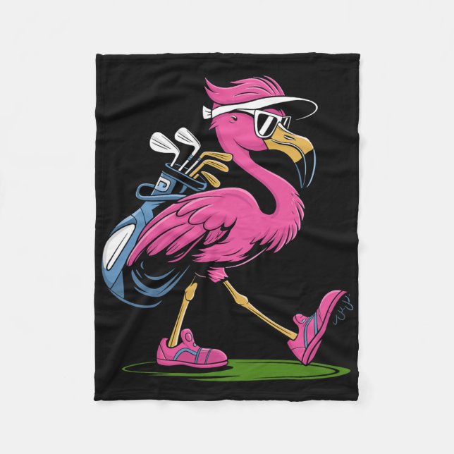 Ping Flamingo Golf Solglasögon Kvinnor Damer Män G Fleecefilt (Framsidan)