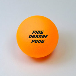 Ping Orange Pong Pingisboll