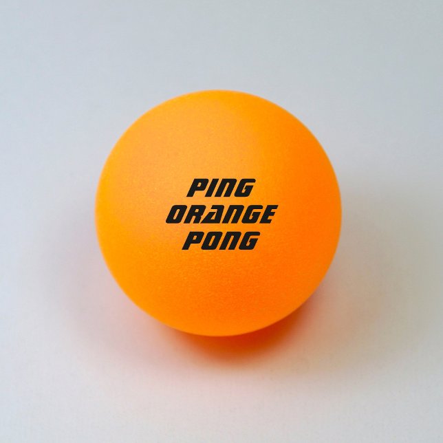 Ping Orange Pong Pingisboll (Skapare uppladdad)