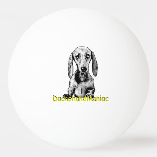 Ping Pong Ball DaschundManiac Pingisboll