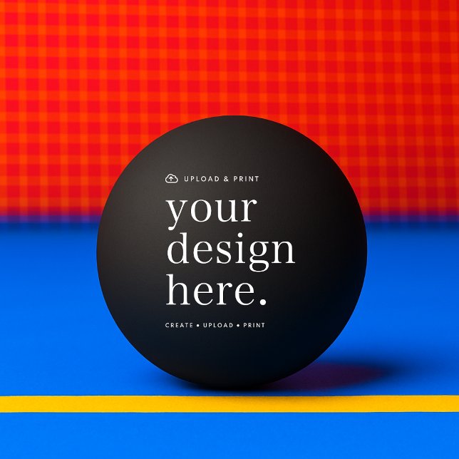 Ping Pong Boll din designöverföring (Your own ball creation, simply upload your photo or design artwork from Photoshop, Canva & more!)