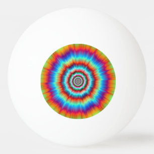 Ping Pong Boll Explosion in Blue and Orange