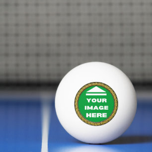 Ping Pong Boll - Personlig - Lägg till bild / text