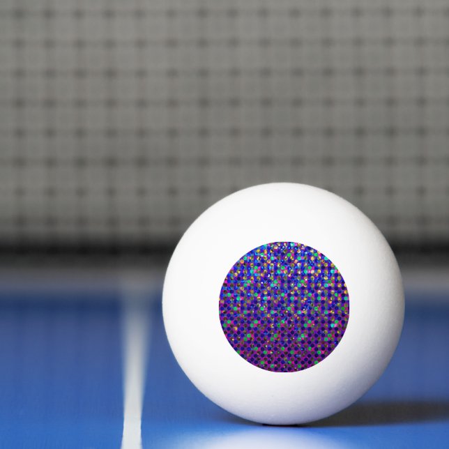 Ping Pong Boll Polka dots Sparkley Jewels (Netto)