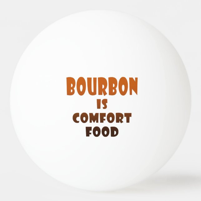 PING PONG BOLLAR - BOURBON är tröstmat (Framsidan)