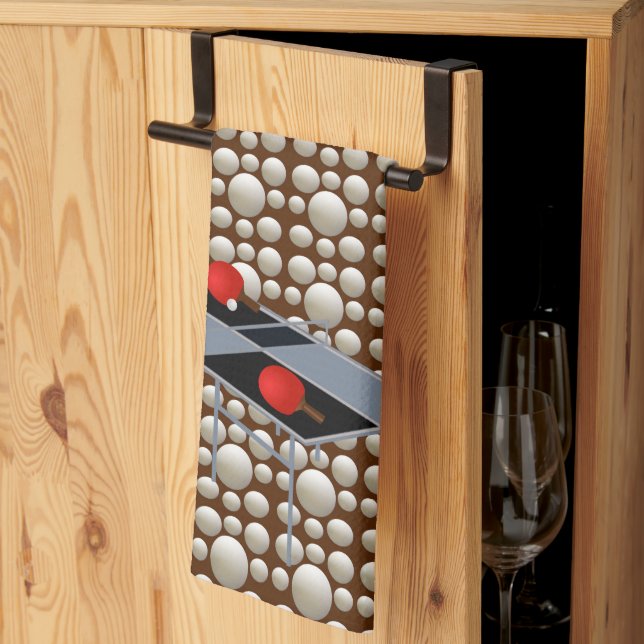 Ping Pong Bollar, Dish Towel Kökshandduk (Thirds Fold)