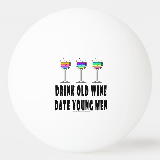 PING PONG BOLLAR - DRINK GAMLA VIN, DATUM FÖR UNGA (Framsidan)