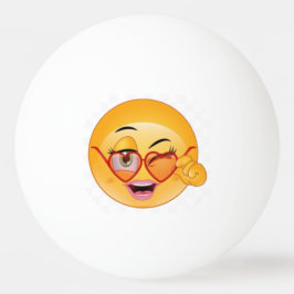 Ping Pong Bollar - Flirting Emoji