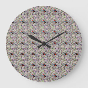 Ping Pong Bord, Stor Wall Clock Klocka