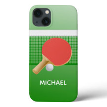 Ping Pong Bord Tennis Design Smartphone Fodral