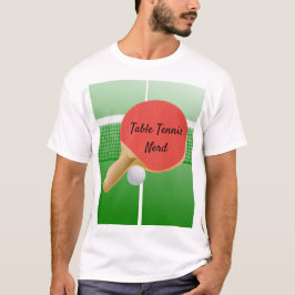 Ping Pong Bord Tennis Design T-Shirt