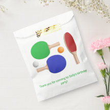 Ping Pong Bord Tennis Födelsedagsfest