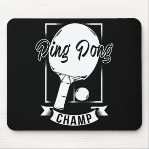 Ping Pong Champ Roligt Bord Tennis Player Tee Musmatta