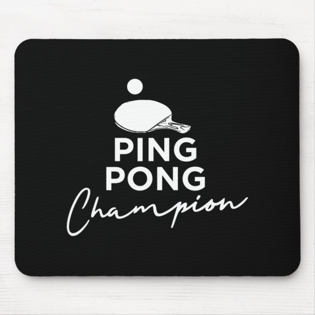 Ping Pong Champion Bord Tennis Musmatta (Framsidan)