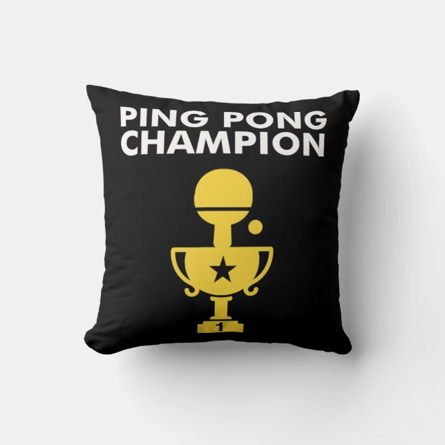 Ping Pong Champion for Bord Tennis Champions Kudde (Framsida)