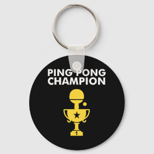 Ping Pong Champion for Bord Tennis Champions Nyckelring