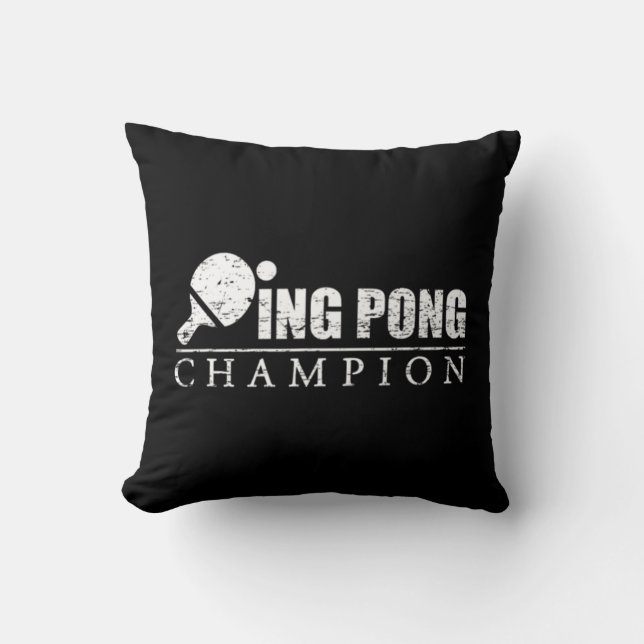 Ping Pong Champion  Kudde (Framsida)
