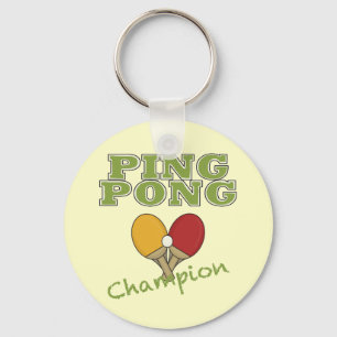 Ping Pong Champion Nyckelring
