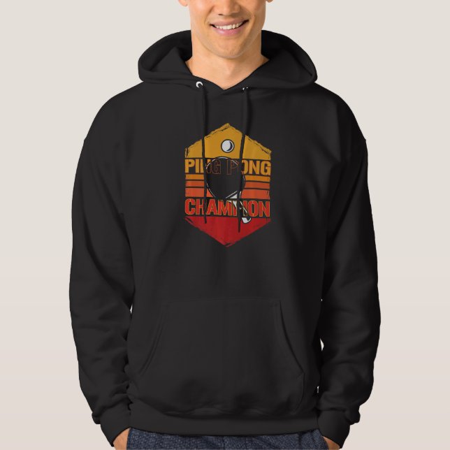 Ping Pong Champion Ping Pong Hoodie (Framsida)