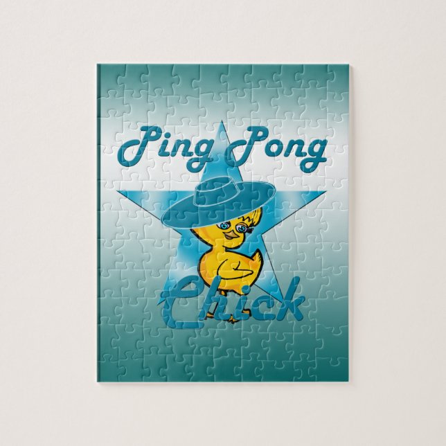 Ping Pong-Chick #7 Pussel (Vertikal)
