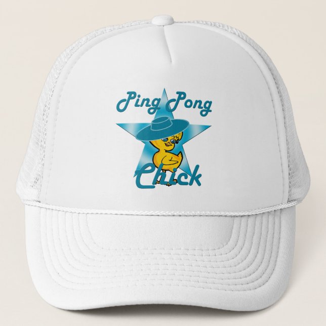 Ping Pong-Chick #7 Truckerkeps (Framsida)