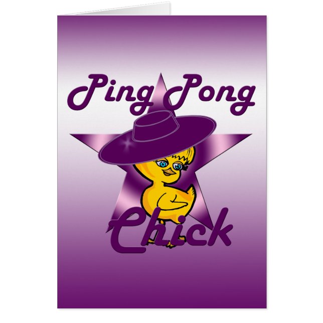 Ping Pong-Chick #9 OBS Kort (Framsidan)
