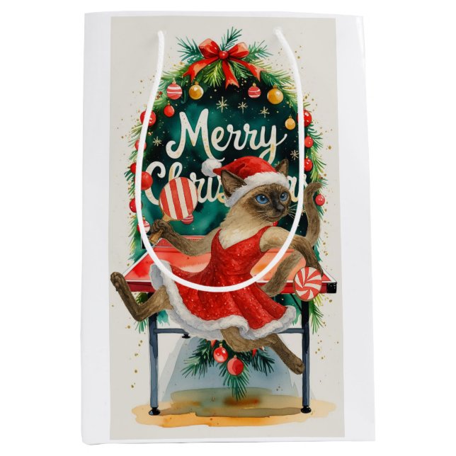 Ping Pong Christmas themed for Siamese Cat Lovers  (Framsidan)
