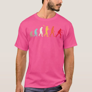 Ping Pong Evolution Funny Bord Tennis Player T Shirt